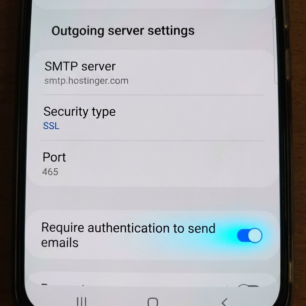 SMTP Kimlik Doğrulama Ayarı