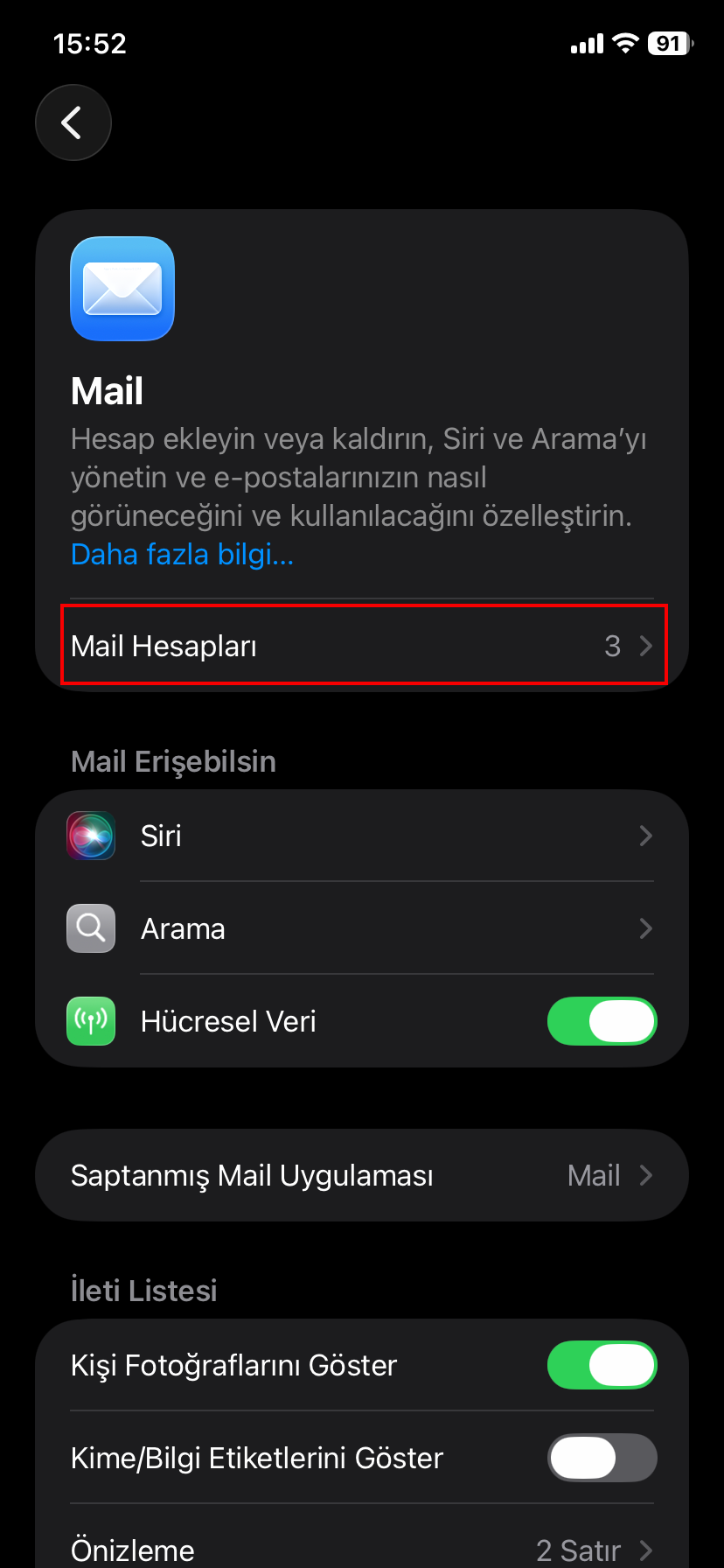 Email Hesaplarına Tıklama
