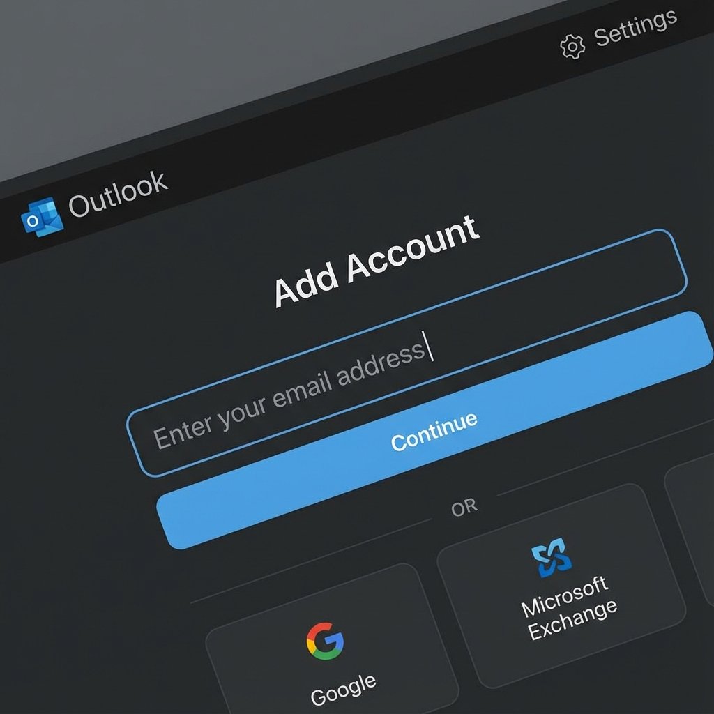 Outlook Hesap Ekleme
